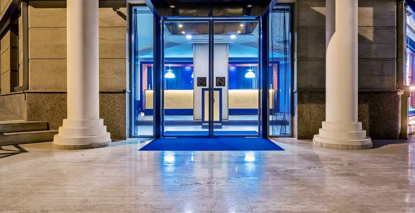 Premium banking entrance in Tbilisi, Georgia